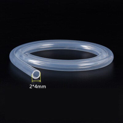 1M 3M 5M Food Grade Transparent Silicone Tube Rubber Hose 4