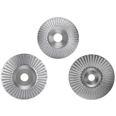 3 Piece Set of Wood Grinding and Polishing Wheel Rotating Di