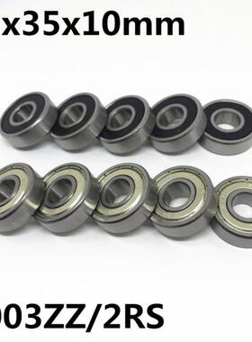 10Pcs High quality 6003ZZ 6003-2RS ball bearing 17x35x10 mm