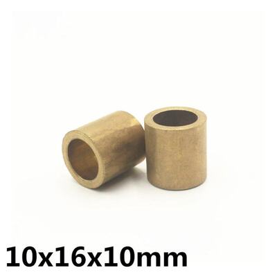 10pcs 10x16x10 mm FU-1 Powder Metallurgy oil bushing porous