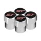 Valve Styling Wheel Tyre 4pcs Case Caps Car Emblem Tire