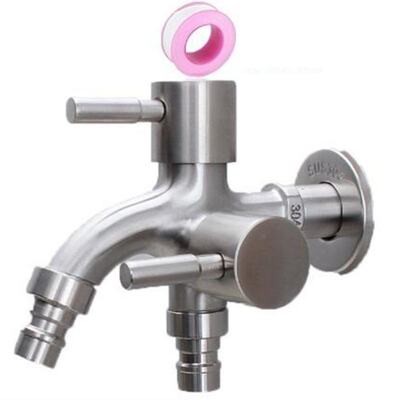 Stainless Steel Bathroom Basin Faucets Water Purification Ta
