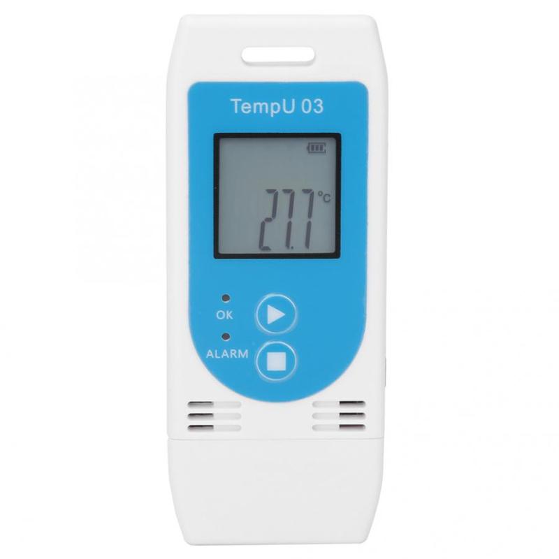 LCD USB Auto Temperature Humidity Data Logger PDF GSP Datalo