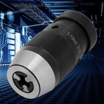 bon Steel Self ighten less Lathe Drill Chuck B16 Arbor Live