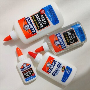 Elmers Elmer's Liquid School Glue White Washable Glue Cl