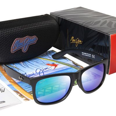 Maui Jim Polarized Sunglasses Men Driving Shades Male Red S