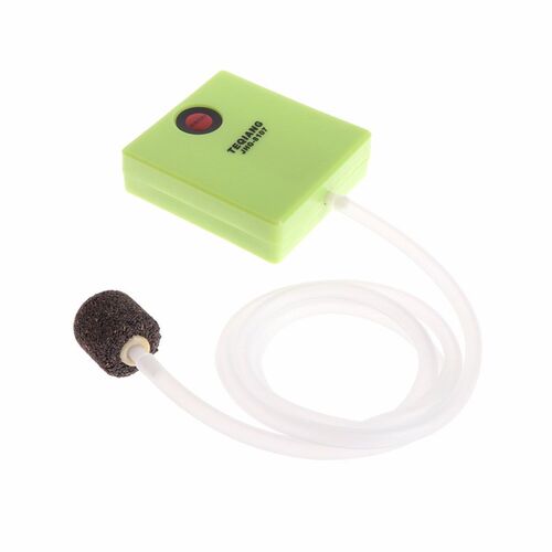 1 Set Mini Aquarium Dry Battery Operated Fish Tank Air Pump