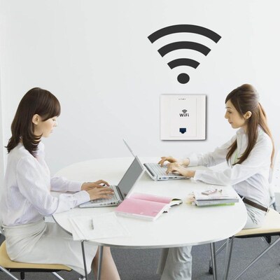 New C200 24V POE Powered Wireless Wall Wifi for AP Repeater