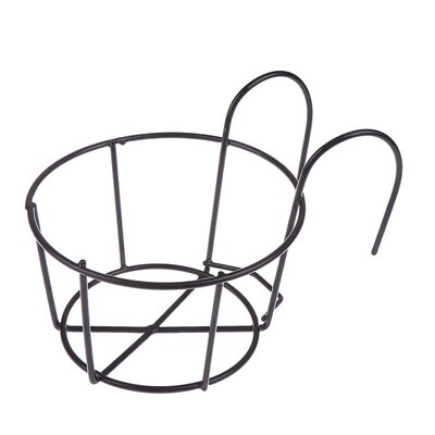 rought Iron Potted Stander Flower Pot Rack Stand basion Disp