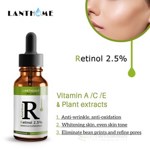 Retinol 2.5% 10ml Vitamin C Serum Firming Repair Skin Anti