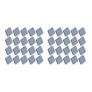 40Pcs Chair Glides Furniture Sliders PTFE Easy Moving Pads S
