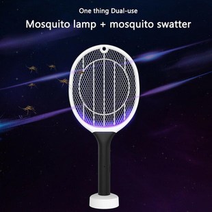 Swatter Zapper Trap Insect Racket Uv-Lamp Mosquito Electric
