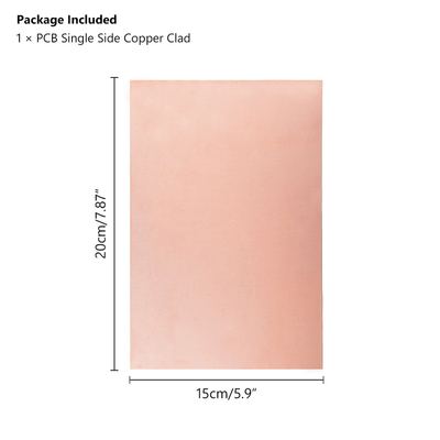 New Single-sided PCB Copper Clad Board Laminate Etching Plat