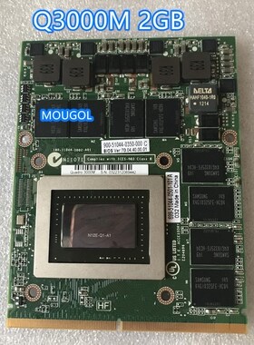 Quadro 3000M Q3000M VGA Graphics Video Card for LAPTOP Dell