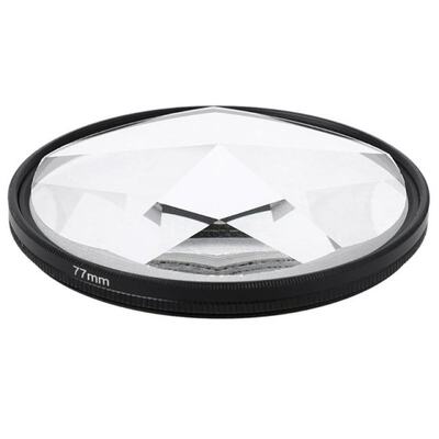 mera Glass Filter Glass Prism 77mm Kaleidoscope Prism Change
