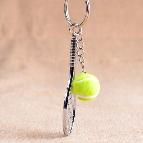 Mini Metal Tennis Racket Souvenir Cute tenis Racquet  Sports
