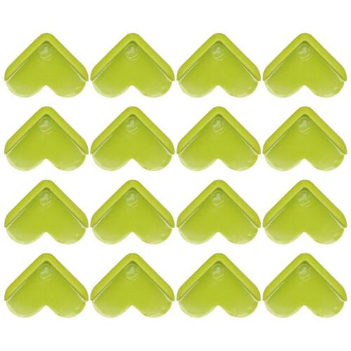 16 Pcs Table Corner Guards Pure Color Paste Installation Bab