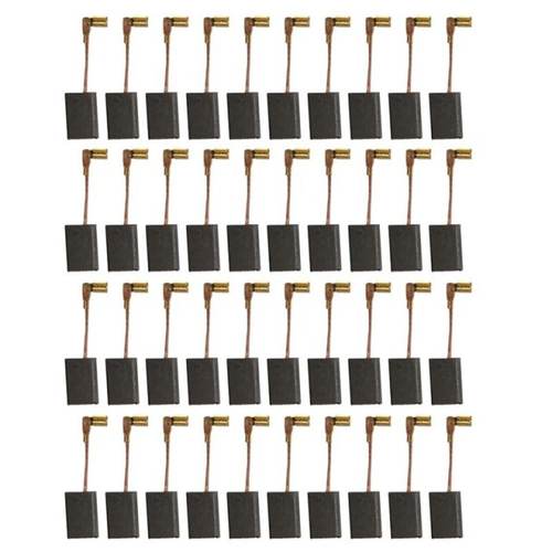 40Pcs Carbon Brushes for Makita 9553NB, 9554NB, 9555NB, 9556