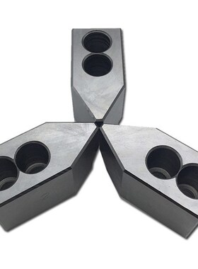 3PCS 60° Standard Hollow Soft Claw Hydraulic Hydraulic Chuc