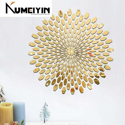 Espejos pared Reflective Decals 56 dia 3D Effective Graphic