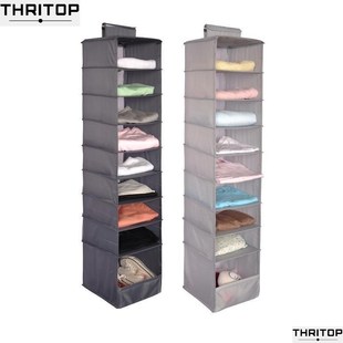 foldable clothes wall hanging bags organizer storage cabinet