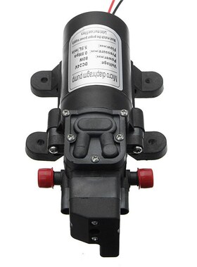 130psi dc 24v 6lpm 80w micro diaphragm  pressure wa pump