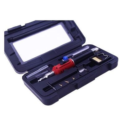 10 in 1 Gas Soldering Iron Cordless Welding Torch Kit Tool