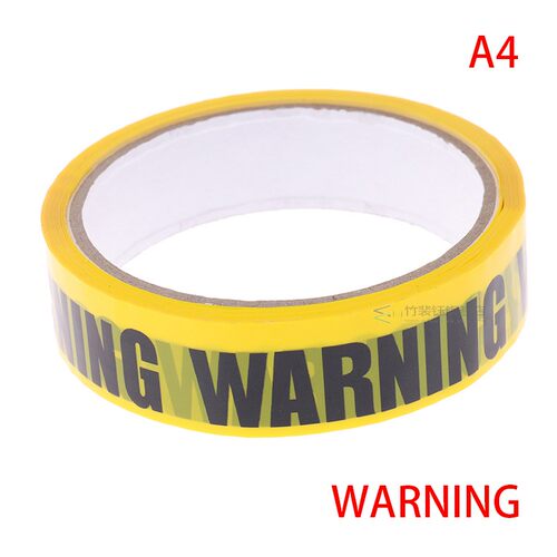 Hot sale 1Roll Warning Tape Danger Caution Fragile Barrier R