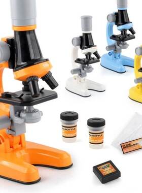 Childrens Microscope Set, with 100X 400X and 1200X Magnifica