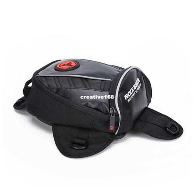Motorcycle Magnet Oil Tank Tail Bag Black Multifunction Raci
