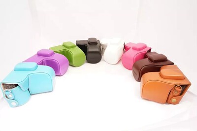 PU Leather Camera Bag Case Cover Pouch For Samsung NX2000 N