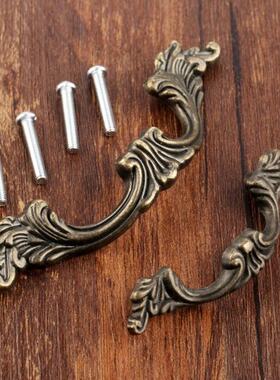 2Pcs Vintage Cabinet Wardrobe Cupboard Kitchen Pull Knob for