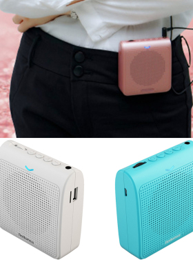 Portable Insert Microphone Wireless Voice Amplifier Teacher