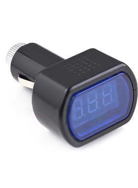 Cigarette lighter voltmeter Portable Digital Monitor Car Vol