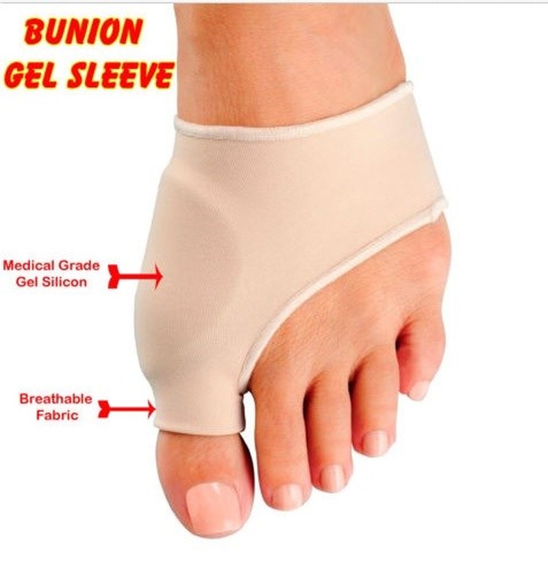 Gel-Pad Metatarsal-Joint Hallux Valgus Pain-Support Silicone