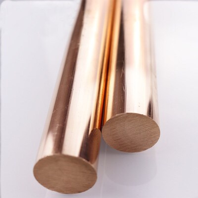 Copper Rod T2 Pure Red Coppers Solid Round Bar Rods Plating