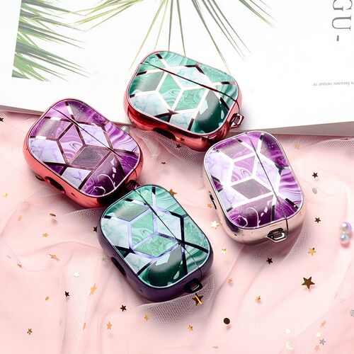 Soft Case For Apple Airpods Pro Luxury Brand Electroplated