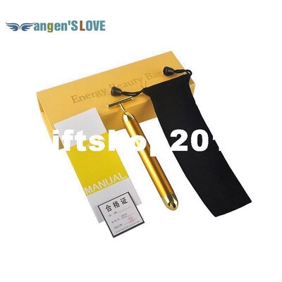 Energy Beauty Bar 24K Gold Pulse Firming Massager Facial Rol