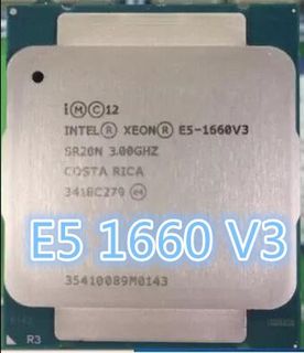 Xeon  E5-1660 V3 3.0GHZ E5-1660V3 8-Core 20MB E5 1660V3 140W