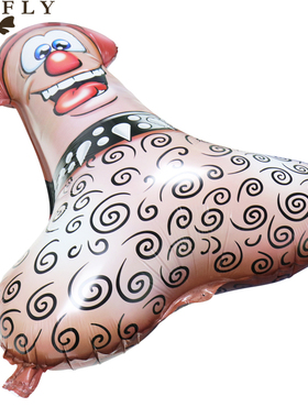 50 x80 cm  Willy shape aluminium foil  balloon Bachelorette