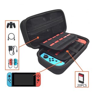 Upgrated Thicken Storage Bag for Nintendo Switch Console Ac