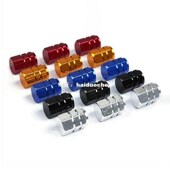 Tire Car Universal 4PCS Valve Aluminum Air Bicycle Tyre Cap