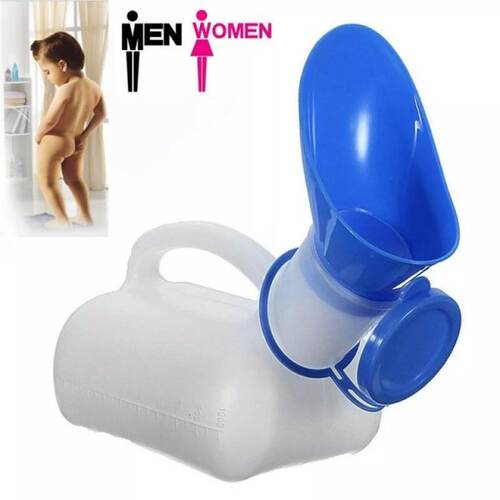 1000ML Women Urinal Outdoor Travel Camping Portable Unisex U