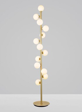 Modern LED living room standing lunaires Nordic lights side