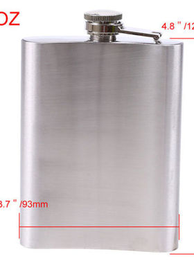 Stainless Steel Hip Flask Liquor Whiskey Alcohol Pocket Wine