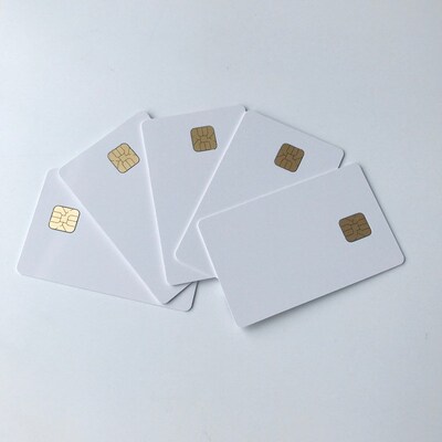 20pcs Factory contact smart Sle4428 chip IC card for busines