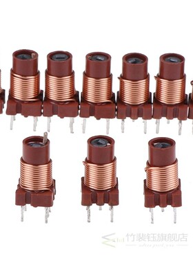 10pcs Adjustable High-Frequency Ferrite Core Inductor 12T 0.