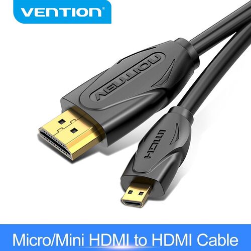 Vention Mini HDMI Cable 4K 3D Effect Micro Mini HDMI to HDM