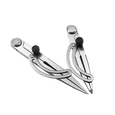 Adjustable Spacing Compass Leather Scriber Regulation Tools