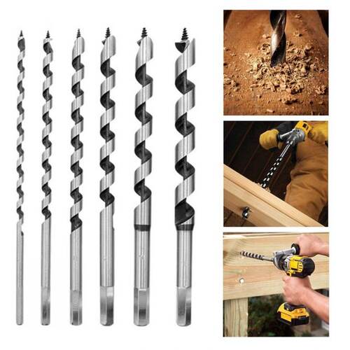230mm Long Drill Bit Woodworking Center Auger Hex Shank High